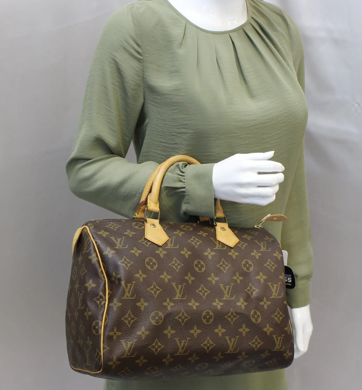 LOUIS VUITTON Used Handbag  Monogram Speedy 30 Satchel