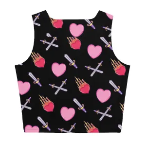 Love is a Battlefield Crop Top by NekroFit