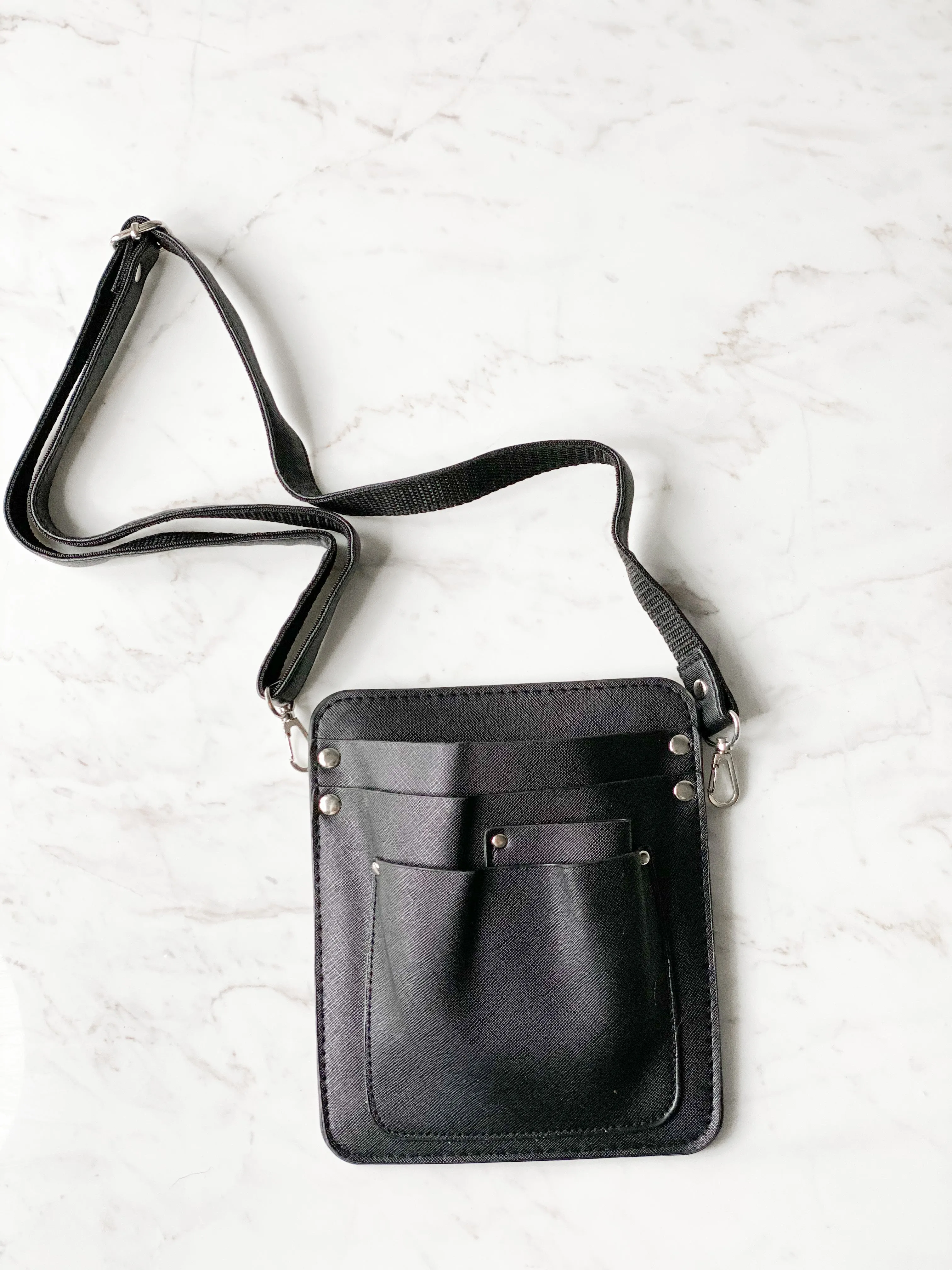 Luxury Leather Florist Bag (Ivory, Grey, Black)