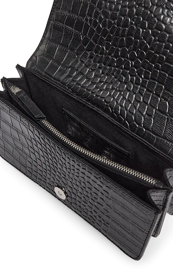 MagdaMBG Clutch, Croco