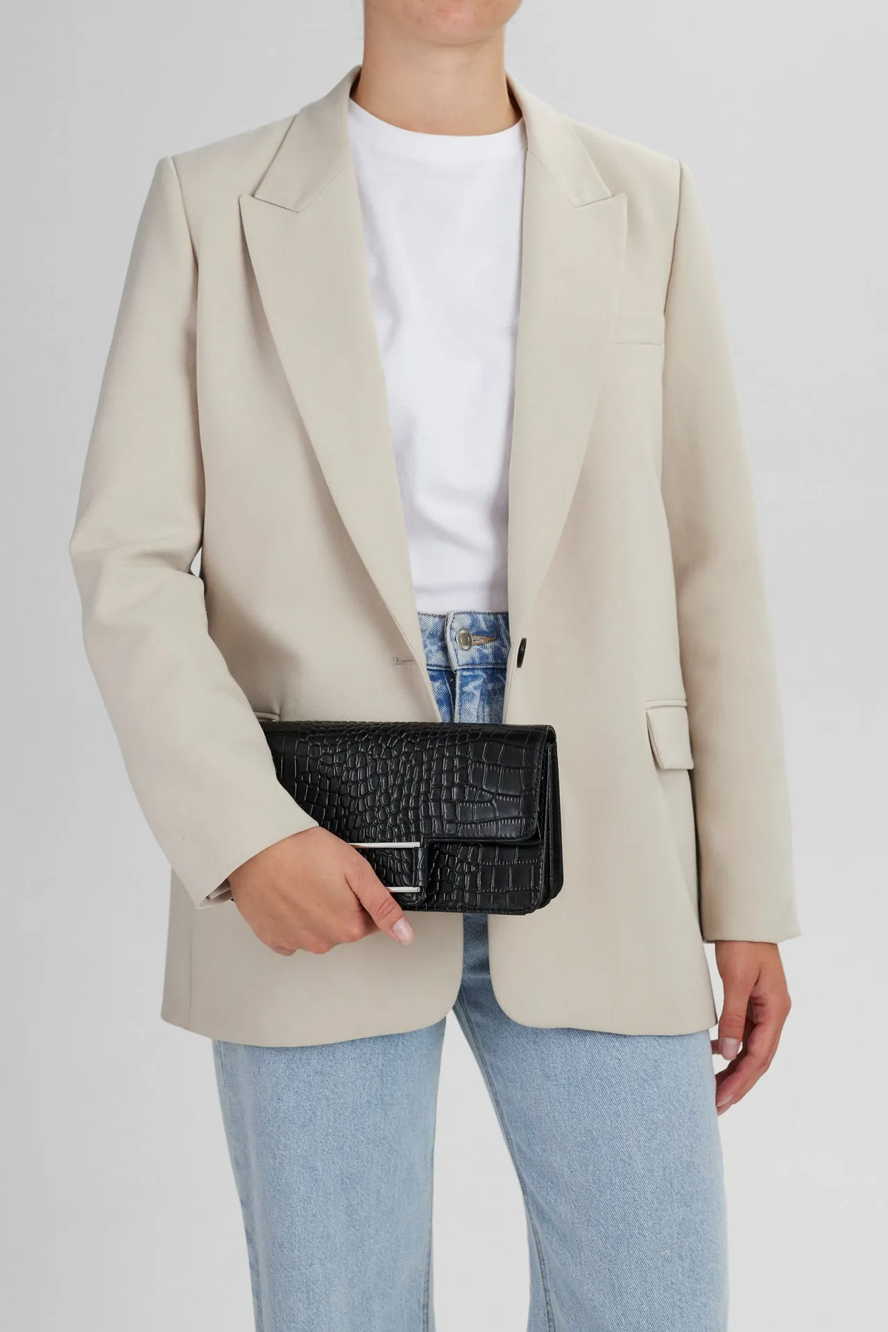 MagdaMBG Clutch, Croco