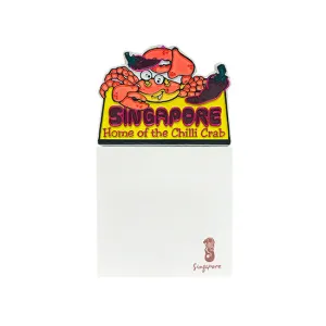 Magnetic Memo Pad - Chili Crab