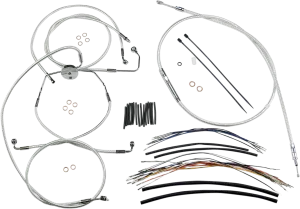 Magnum 387322 Sterling Chromite II Handlebar Installation Kit for 15-17in. Ape