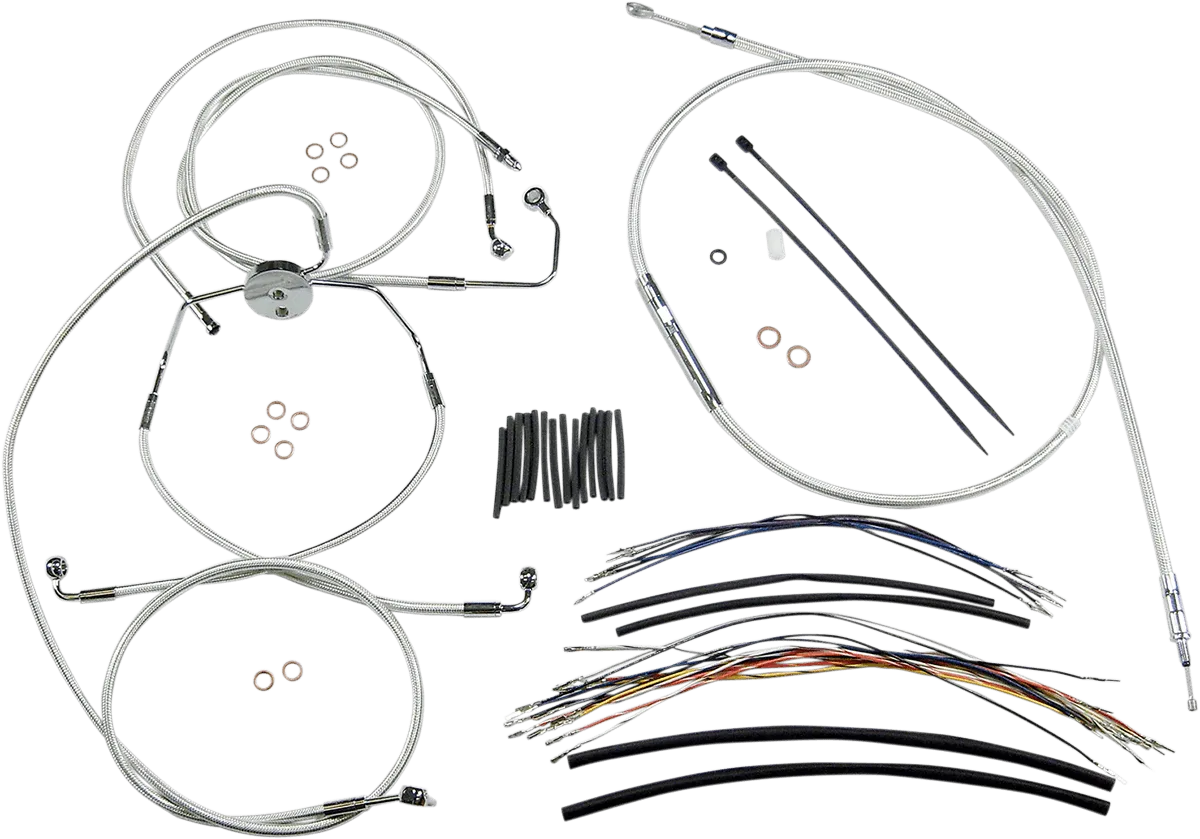 Magnum 387322 Sterling Chromite II Handlebar Installation Kit for 15-17in. Ape