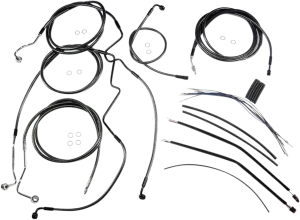 Magnum 487871 Black Pearl Handlebar Installation Kit for 12-14in. Ape