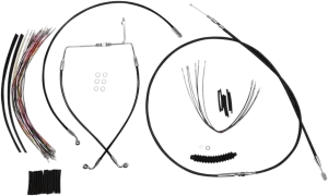 Magnum 489302 Black Vinyl XR Handlebar Installation Kit for 15-17in. Ape
