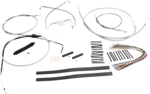 Magnum 589281 Stainless Steel XR Handlebar Installation Kit for 12-14in. Ape