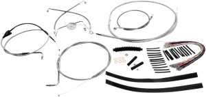 Magnum 589282 Stainless Steel XR Handlebar Installation Kit for 15-17in. Ape