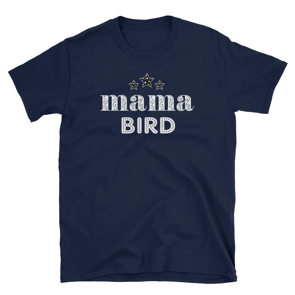 Mama Bird T Shirt Navy Mothers Day Mama Bird T Shirt Mom T Shirt
