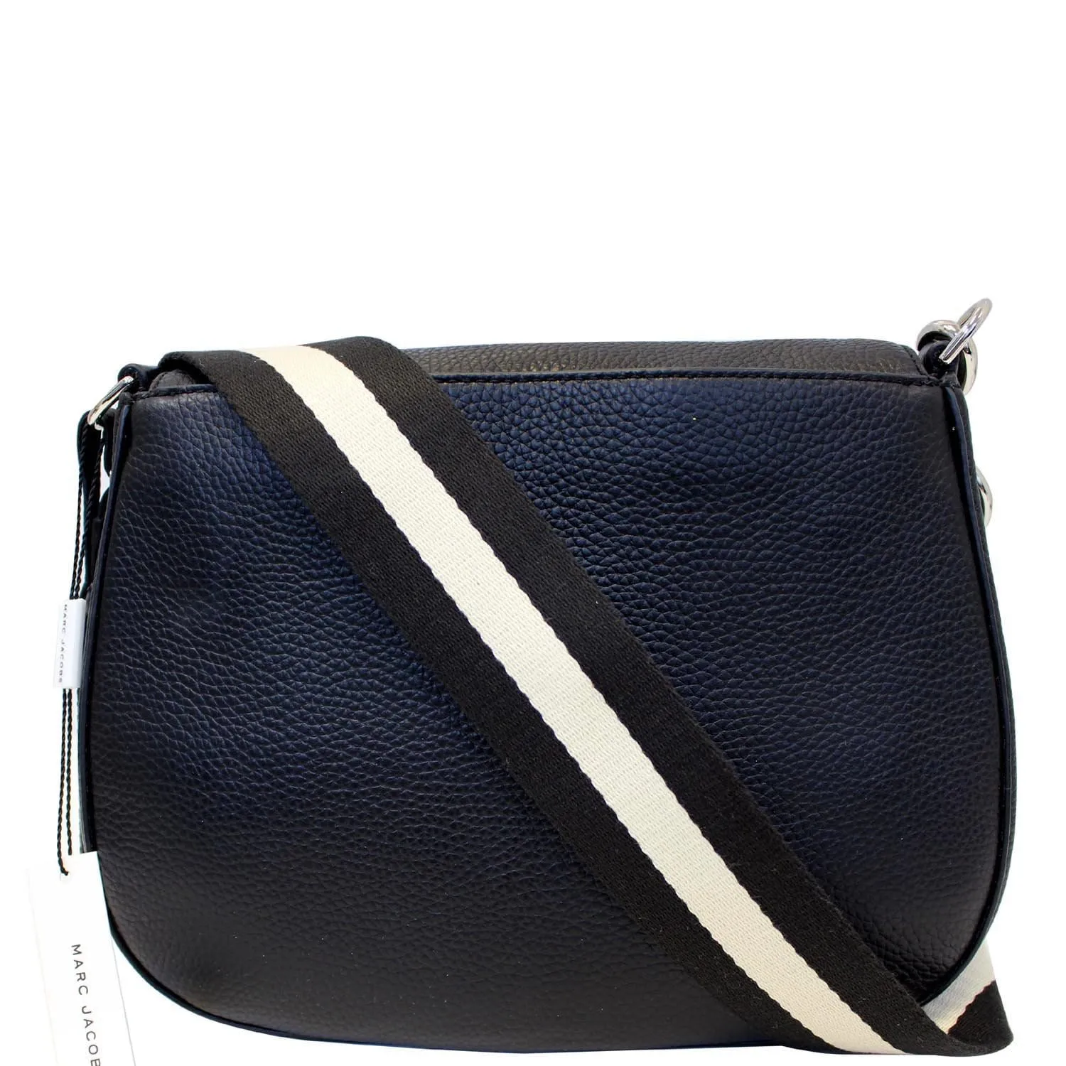 Marc Jacobs Gotham Nomad Small Saddle Crossbody Bag Black