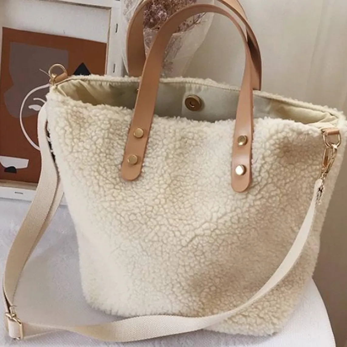 Margaux Fur Tote