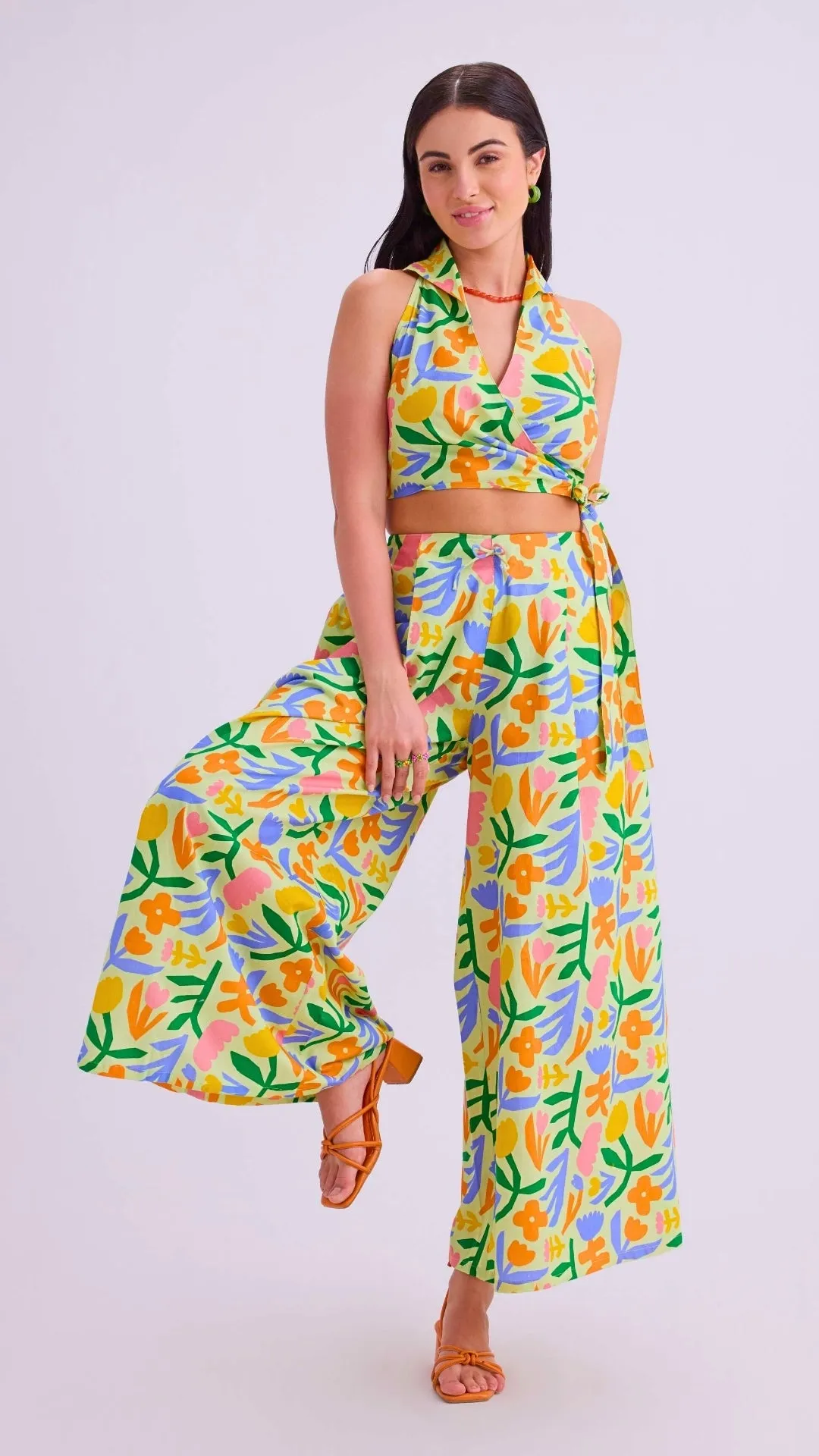 Margot Pants, Summer Garden