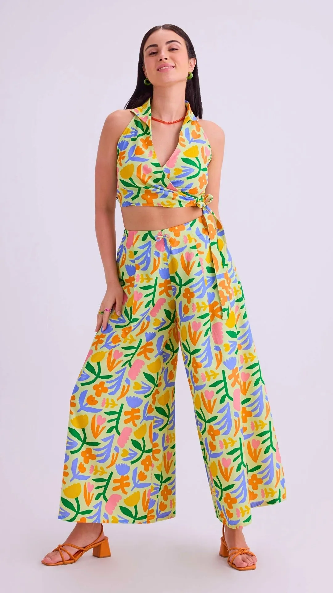 Margot Pants, Summer Garden