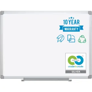 MasterVision EasyClean Dry-erase Board