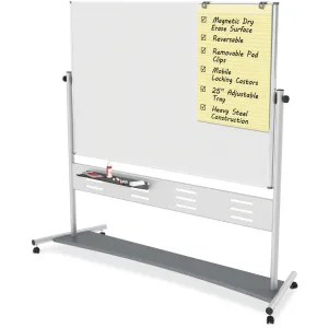 MasterVision Magnetic Dry Erase 2-sided Easel