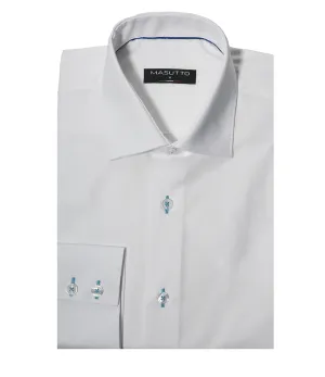 MASUTTO AJAX/05 LONG SLEEVE BUTTON DOWN SHIRT