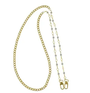 Maya J-Crossbody - Pearl Link Yellow