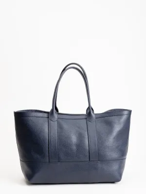 medium tote - indigo