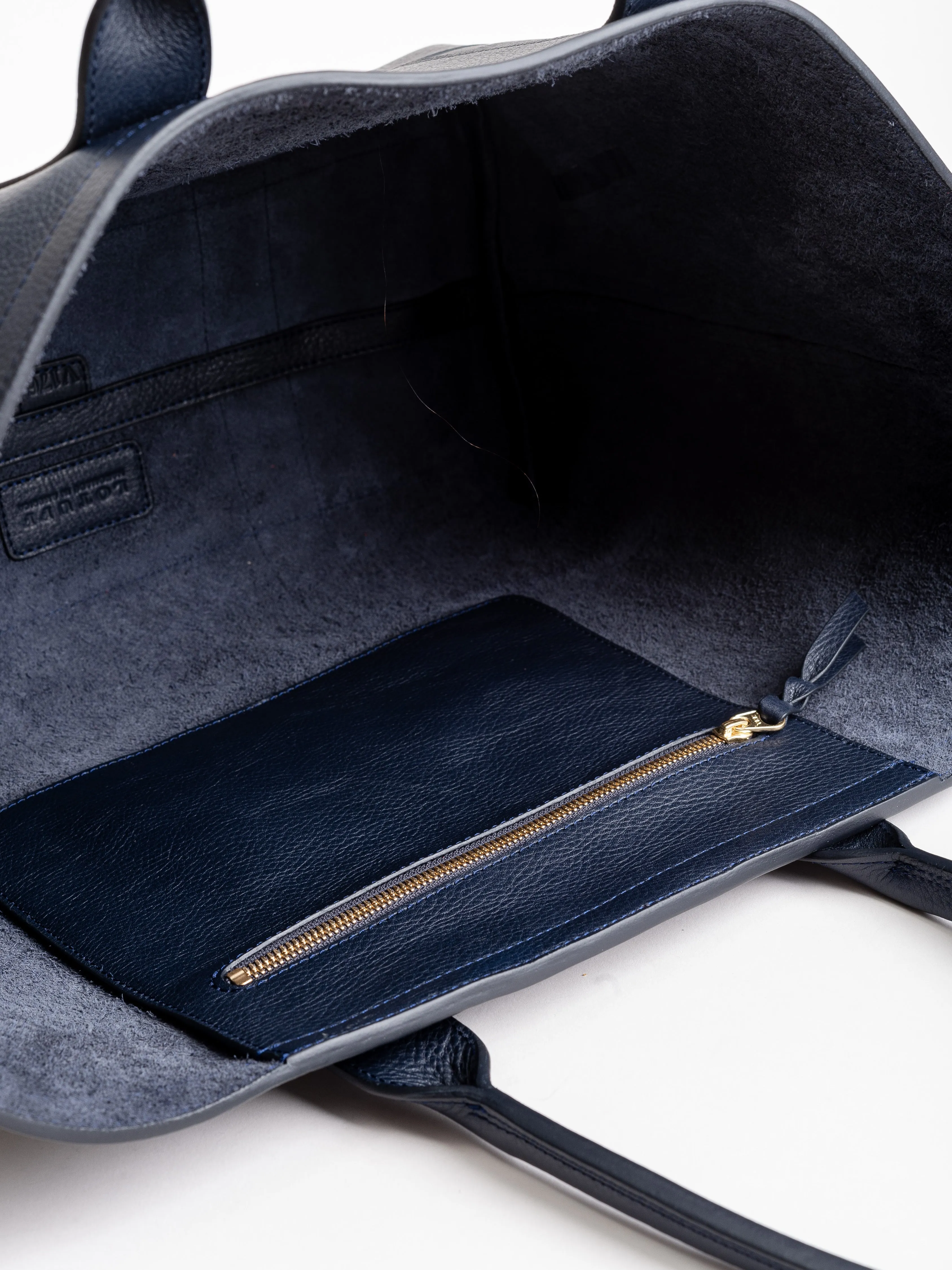 medium tote - indigo