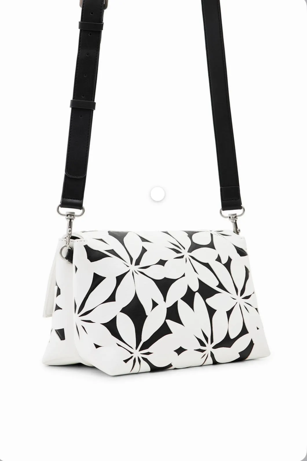 Midsize floral crossbody bag women