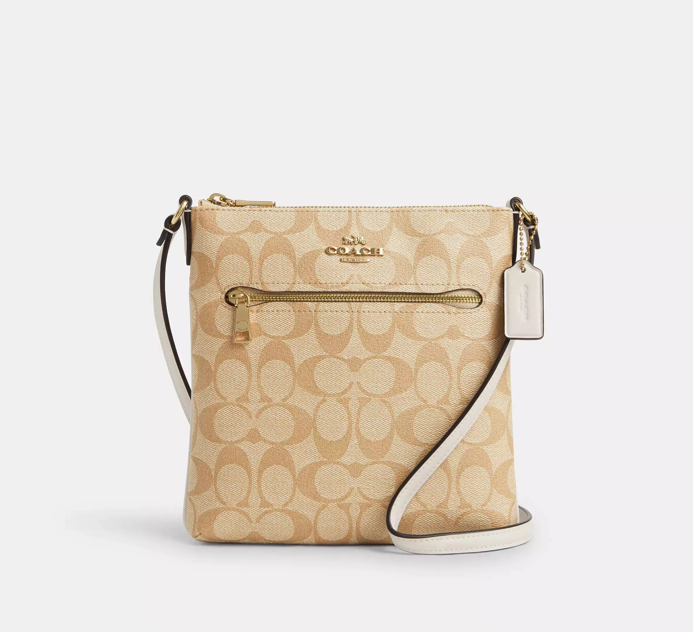 Mini Rowan File Bag In Signature Canvas