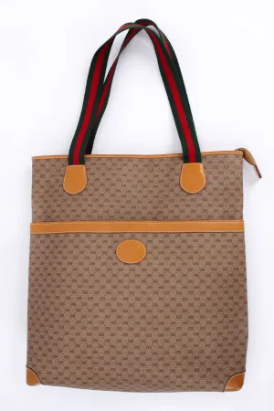 Monogram Logo Tote Bag