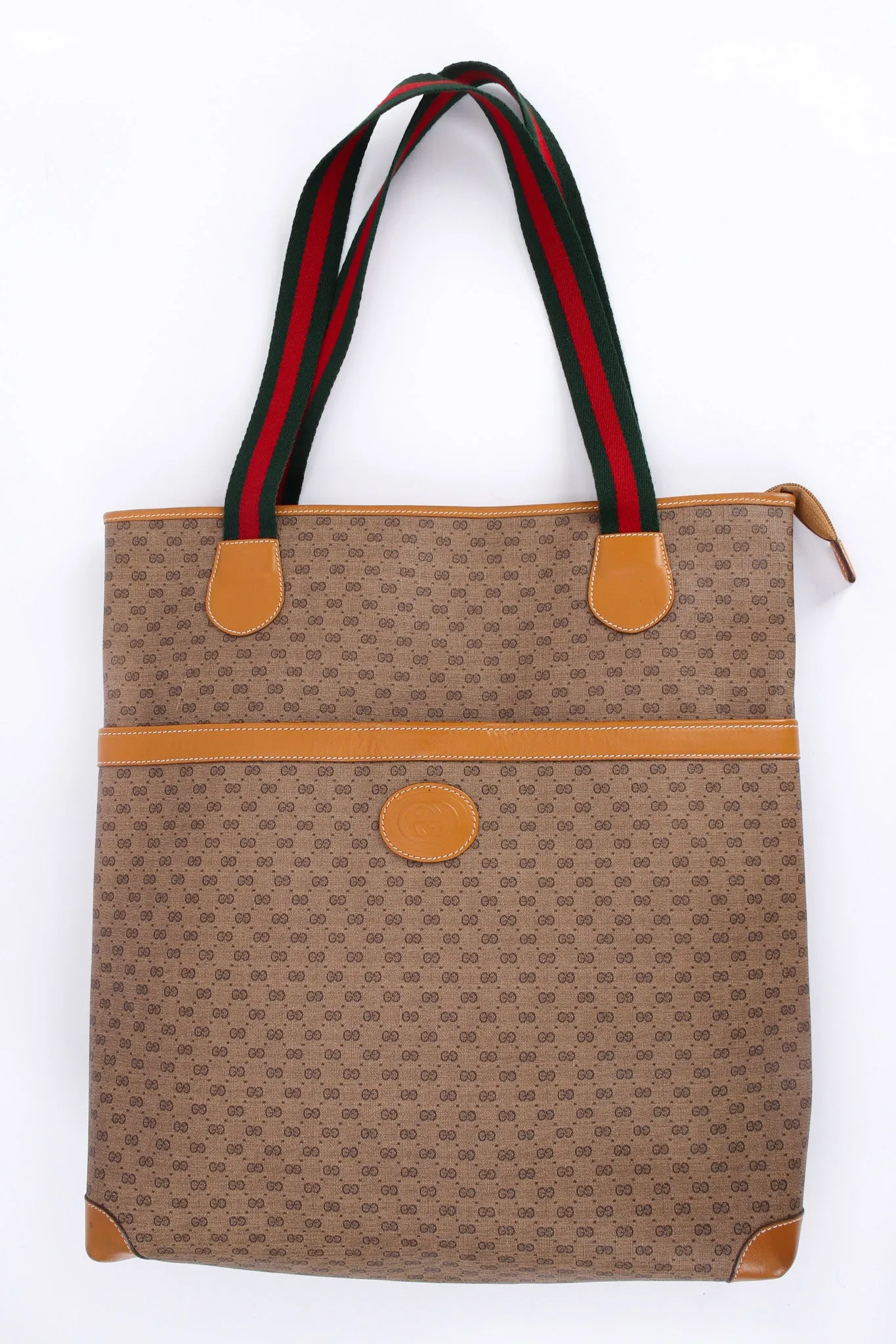Monogram Logo Tote Bag