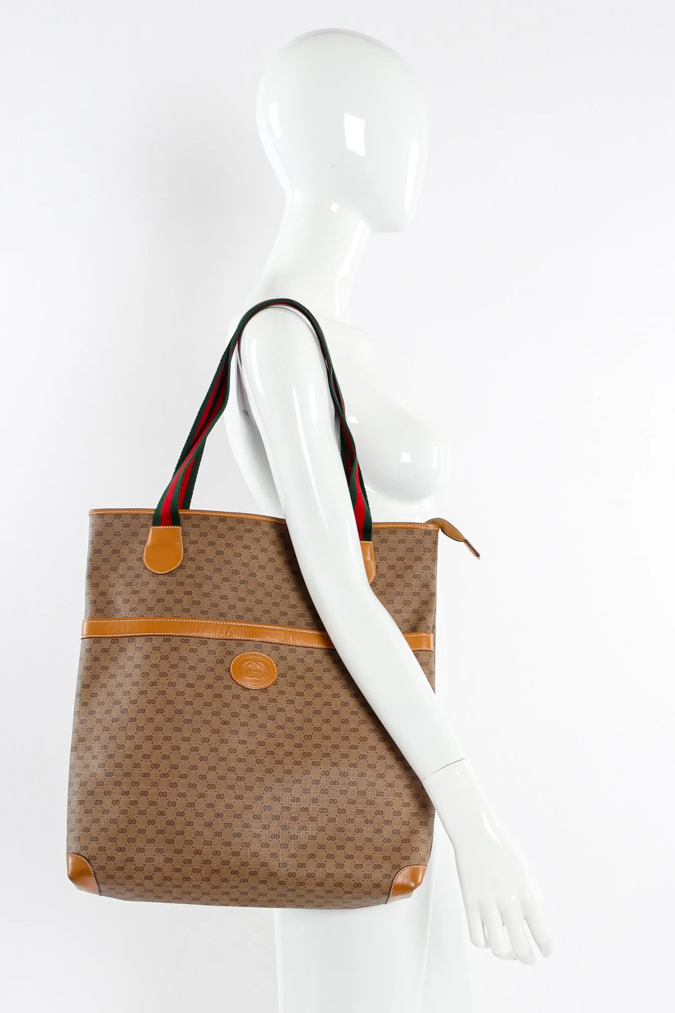 Monogram Logo Tote Bag