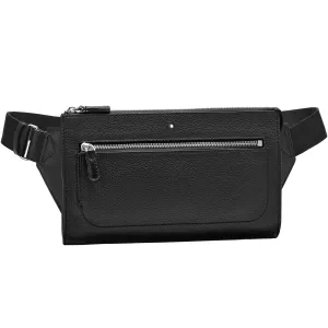 Montblanc Marsupium backpack with shoulder Meisterstück Soft Grain Black 126237