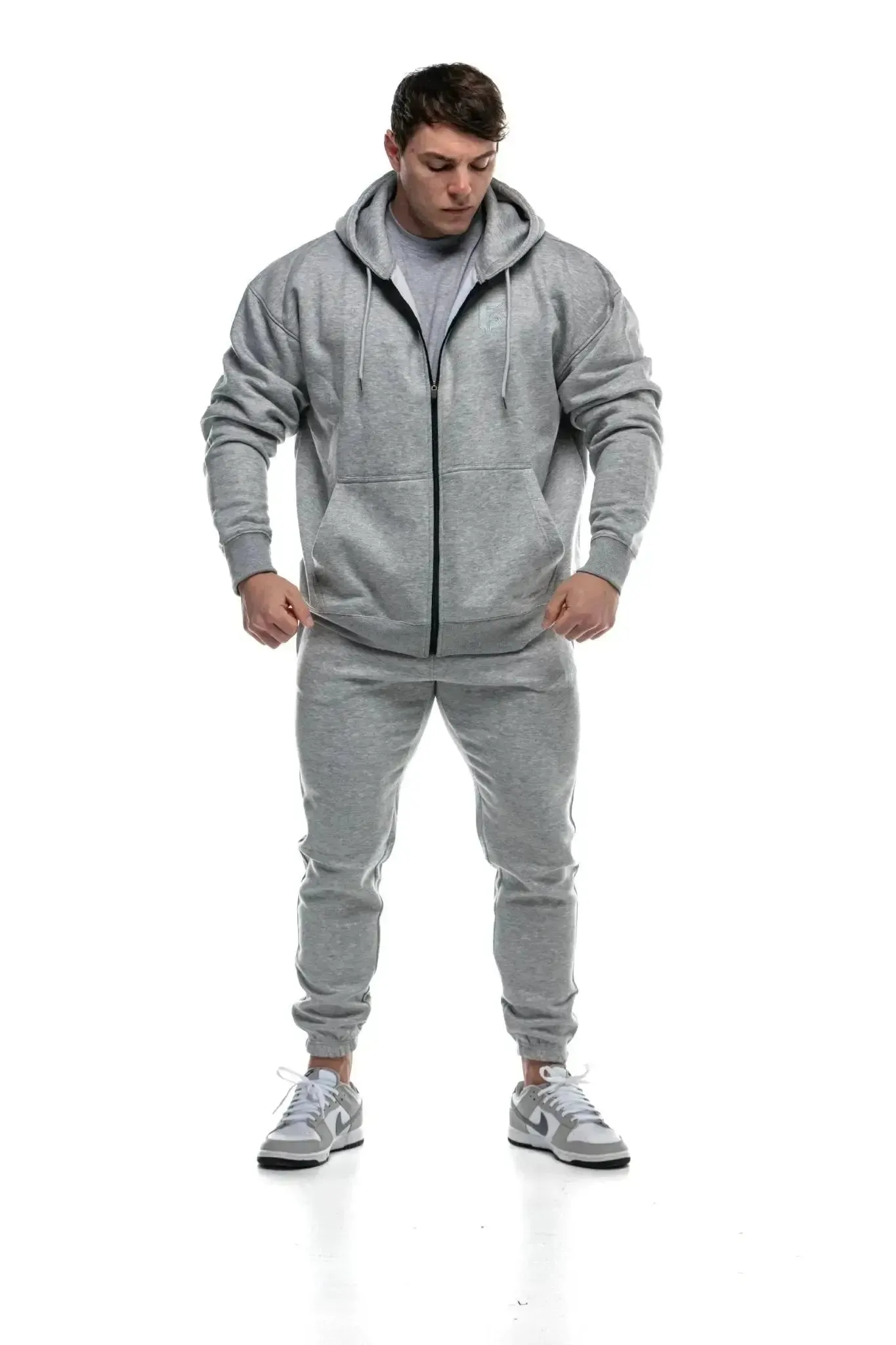 Motion Oversized Zipper Hoody