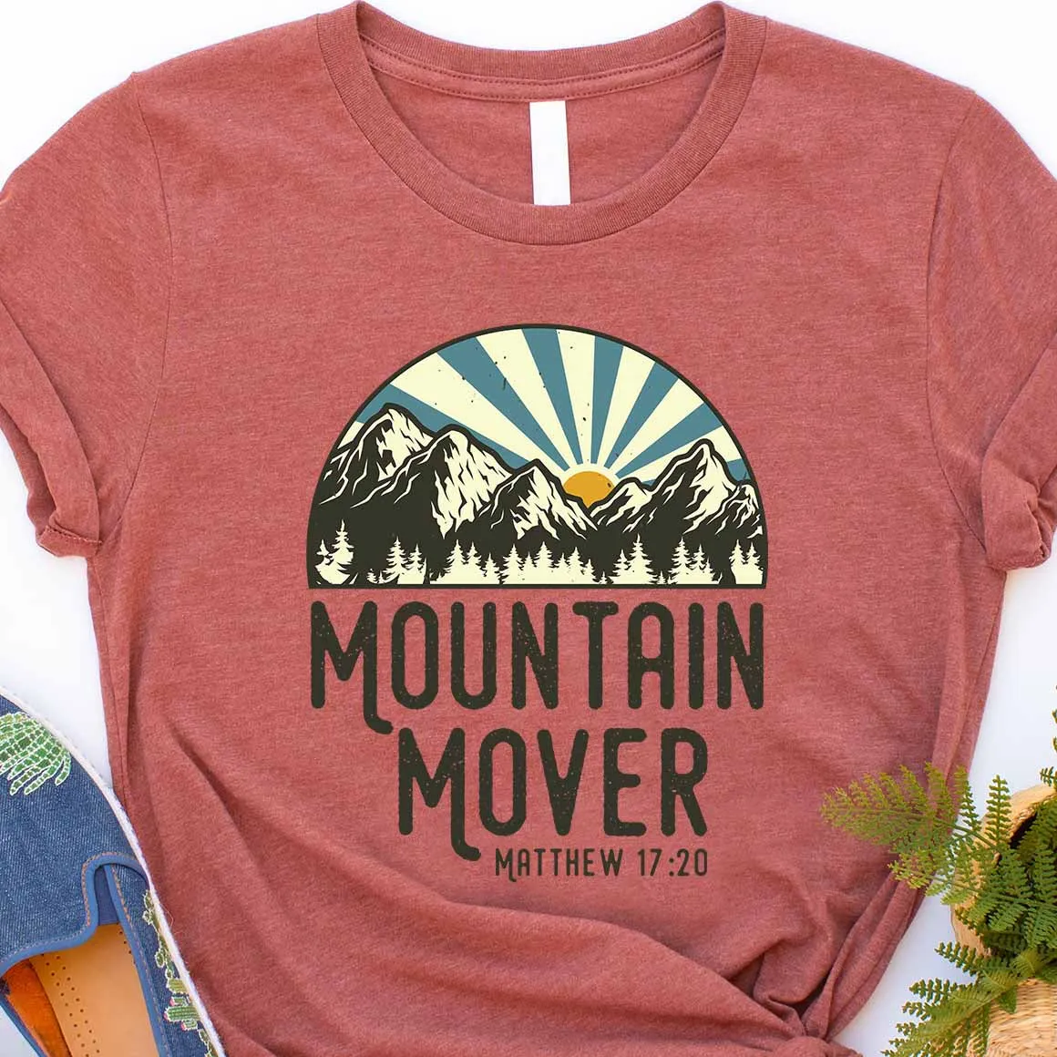 Mountain Mover - Matthew 17:20 Tee