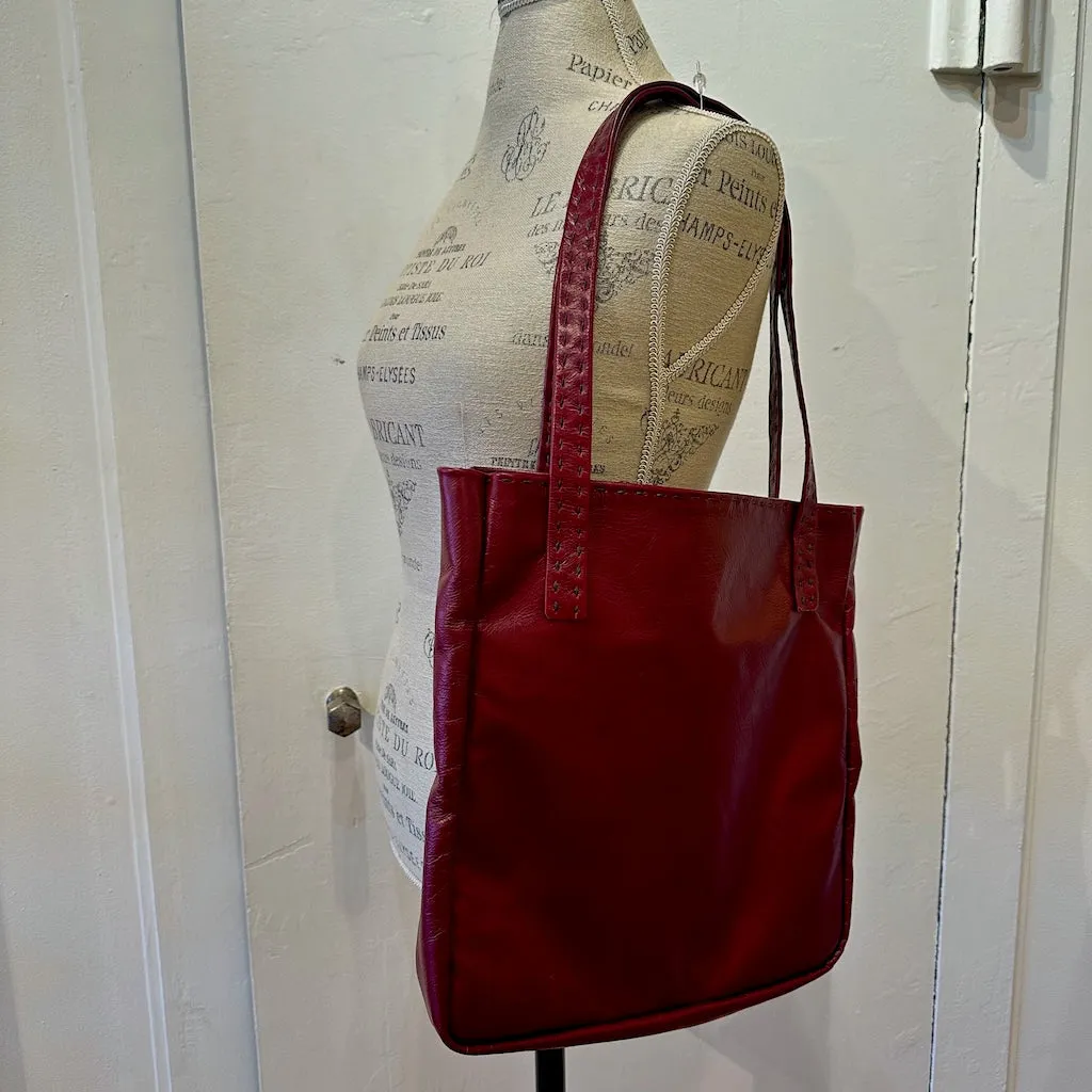 M'S TOTE IN RED HANDBAG PB11