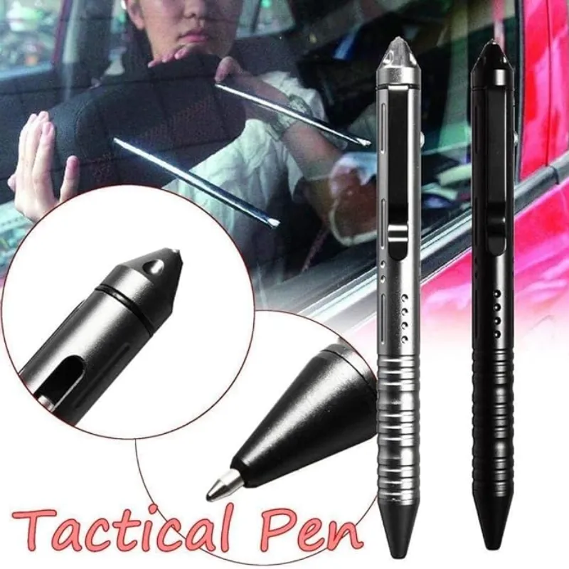 Multi-functional Glass Breaker Mini Pocket Tool Tactical Pen for Crime Prevention, Disaster Prevention, Emergencies, and Self-defense Everyday Use
