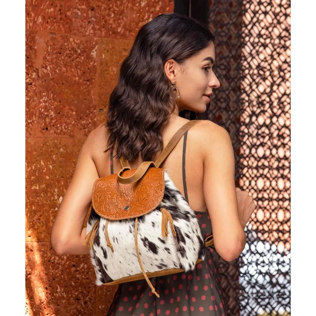 Myra Bag Must Have Hair-On Backpack