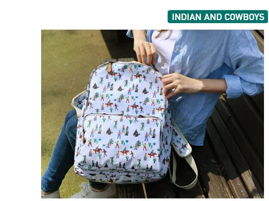 Nathalie Lete Backpack - Roses