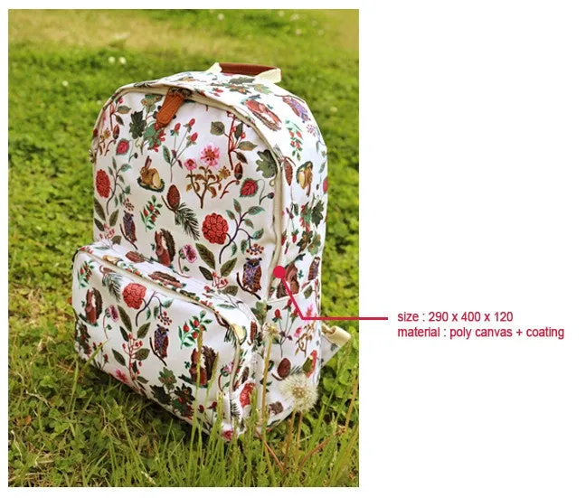 Nathalie Lete Backpack - Roses