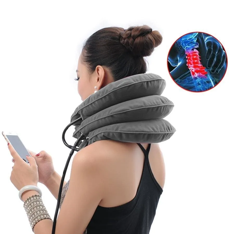 Neck Pain - Relief - Air Cervical Soft Neck Brace Device