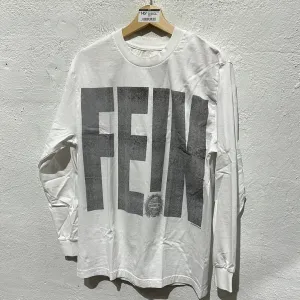 NEW Travis Scott FEIN Long Sleeve Tee - White
