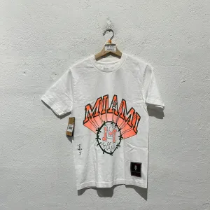 NEW Travis Scott x M&N x UM Tee - White