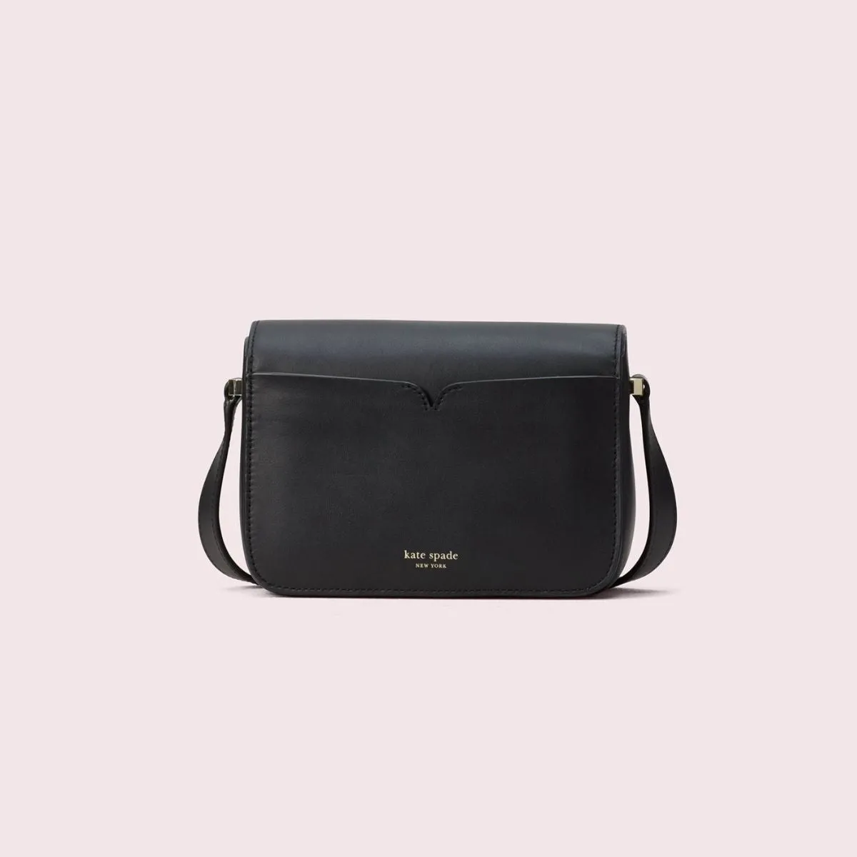 Nicola Twistlock Small Black Shoulder Bag
