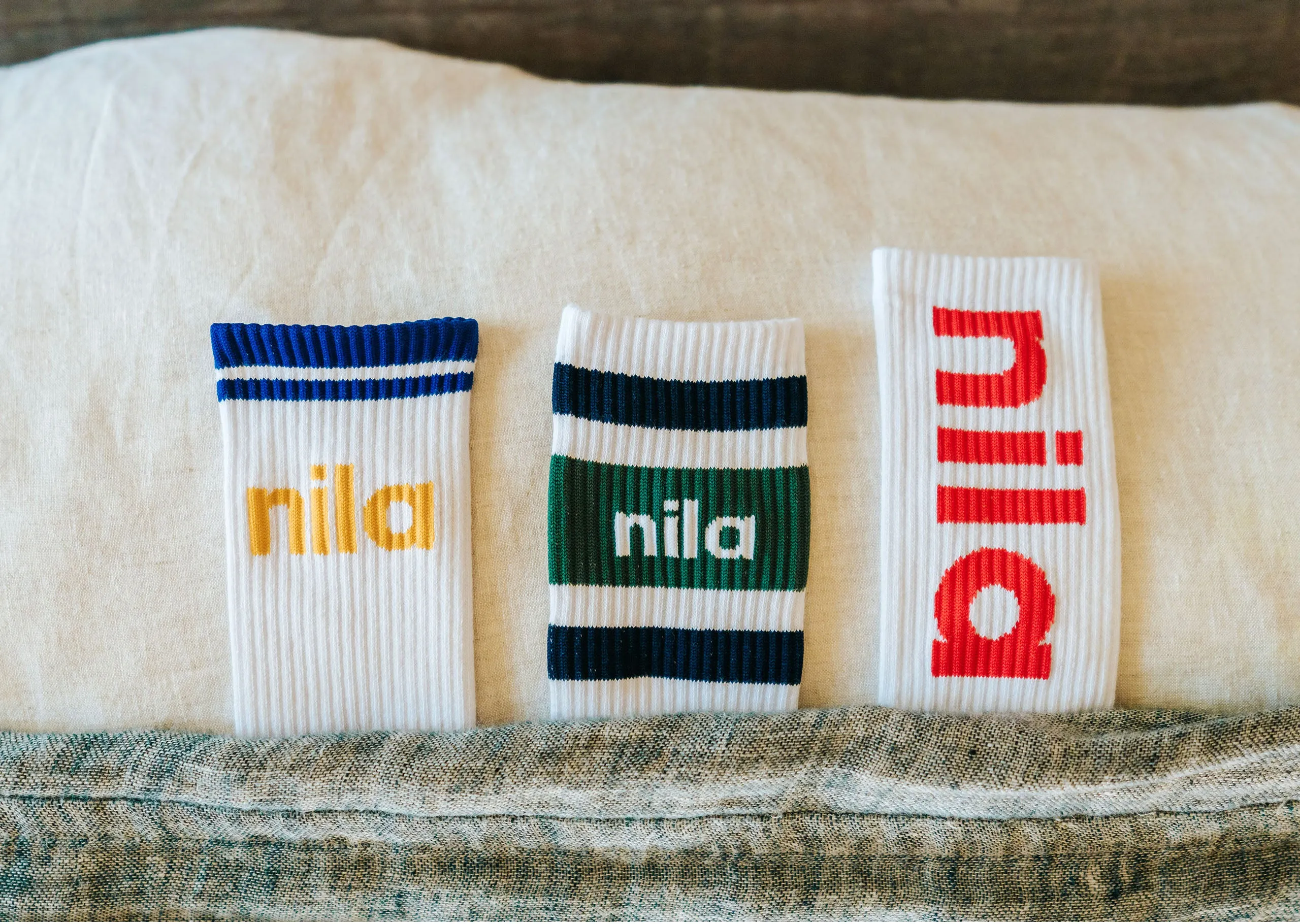 NILA Tech Varsity Crew ~ Variety 3 Pack