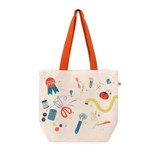No UFO's Tote Bag --- Rashida Coleman Hale for Ruby Star Society