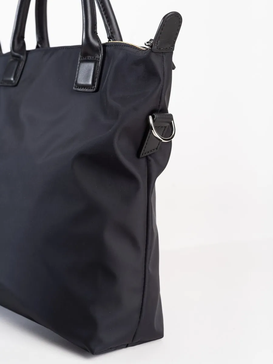nylon mini o'hare tote - black