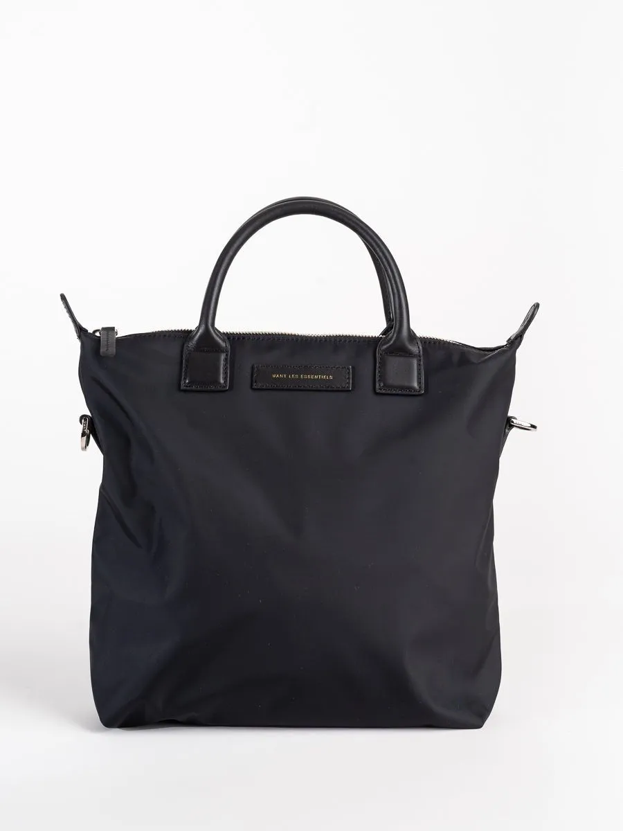 nylon mini o'hare tote - black