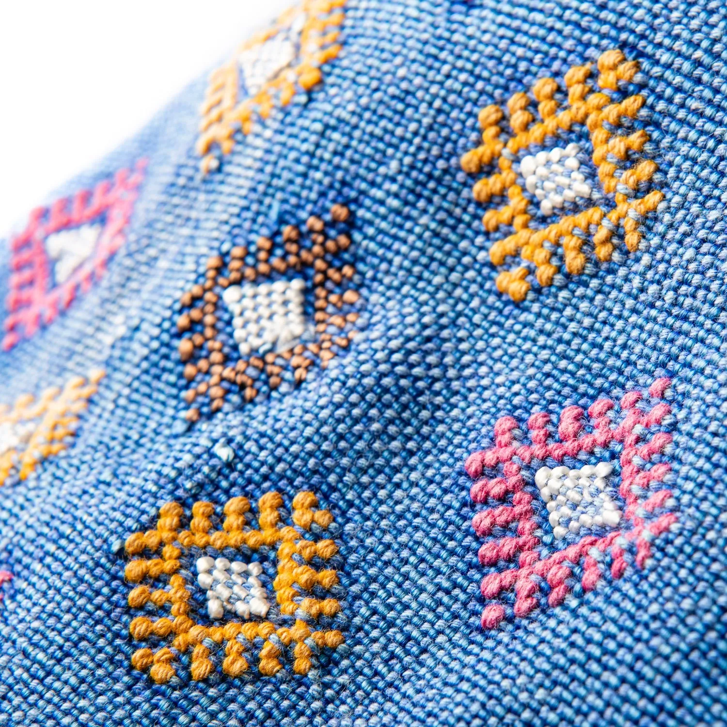 Ocean Blue - Tote Cactus Silk bag