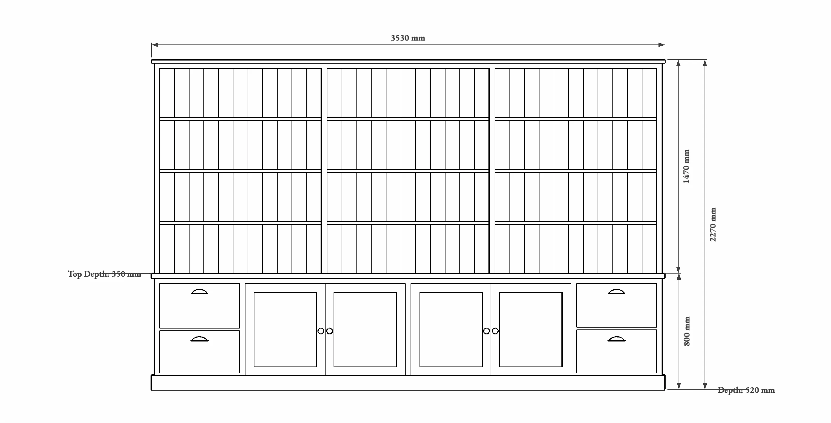 Office Wall Unit