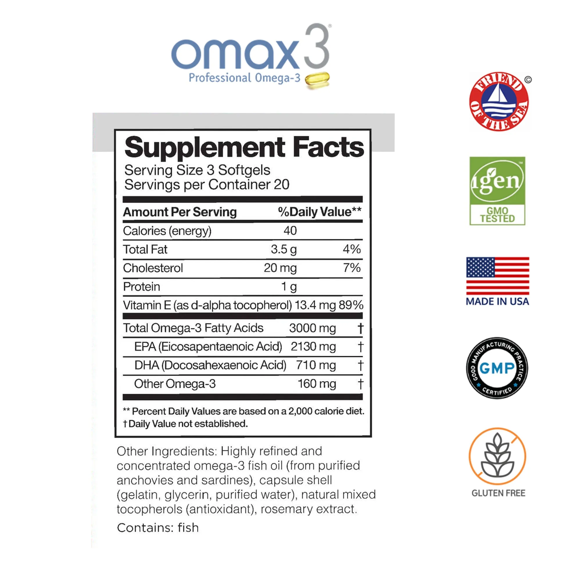 Omax3 Professional Strength