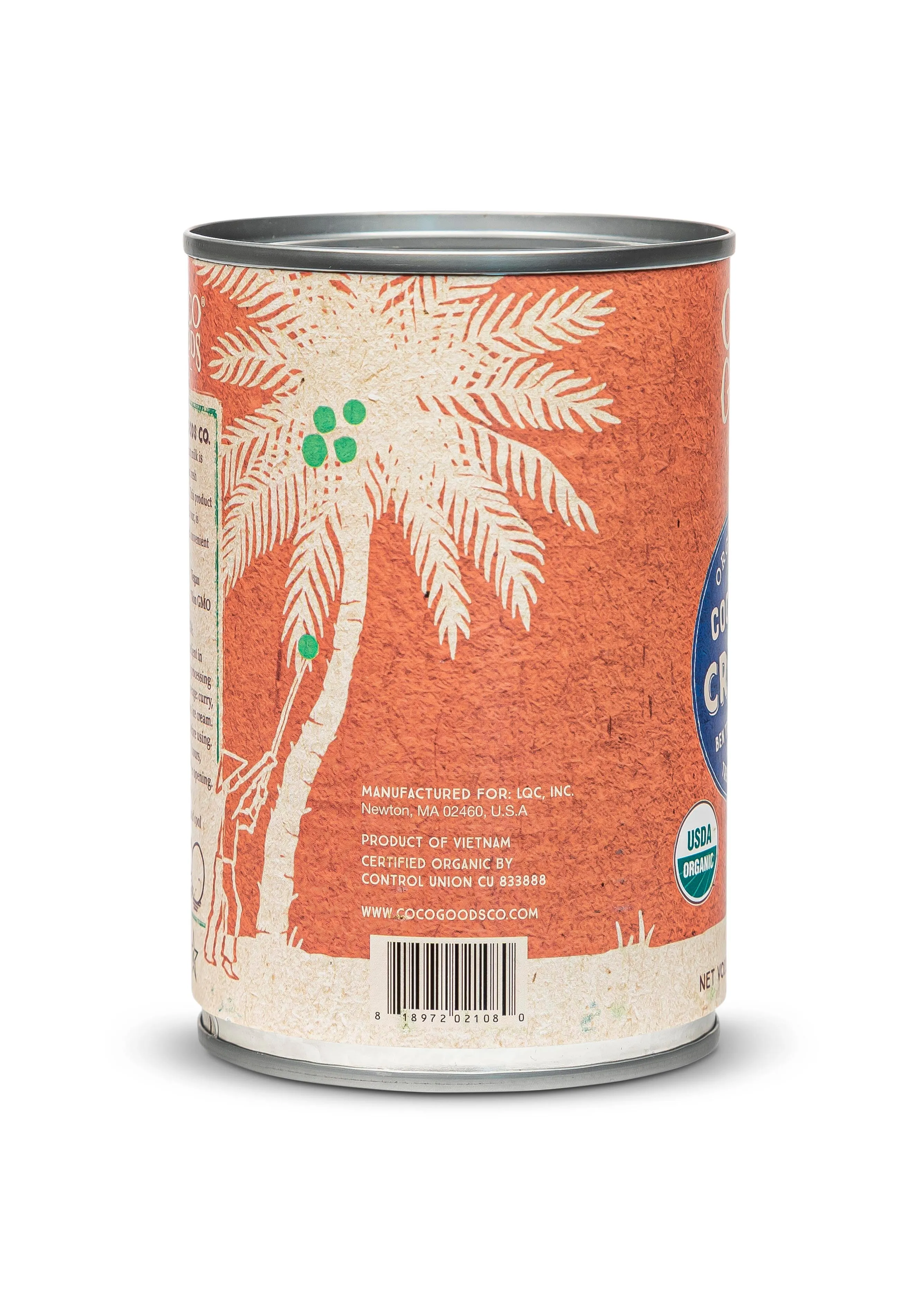 Organic Coconut Cream 13.5 fl. oz