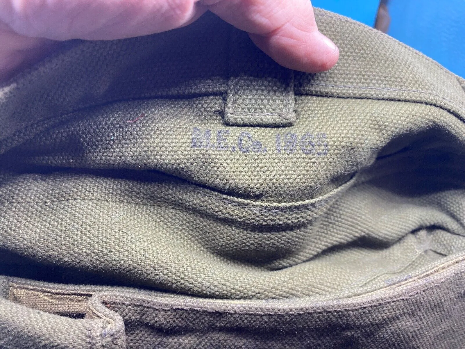 Original 37 Pattern British Army Signals Satchel - Post WW2
