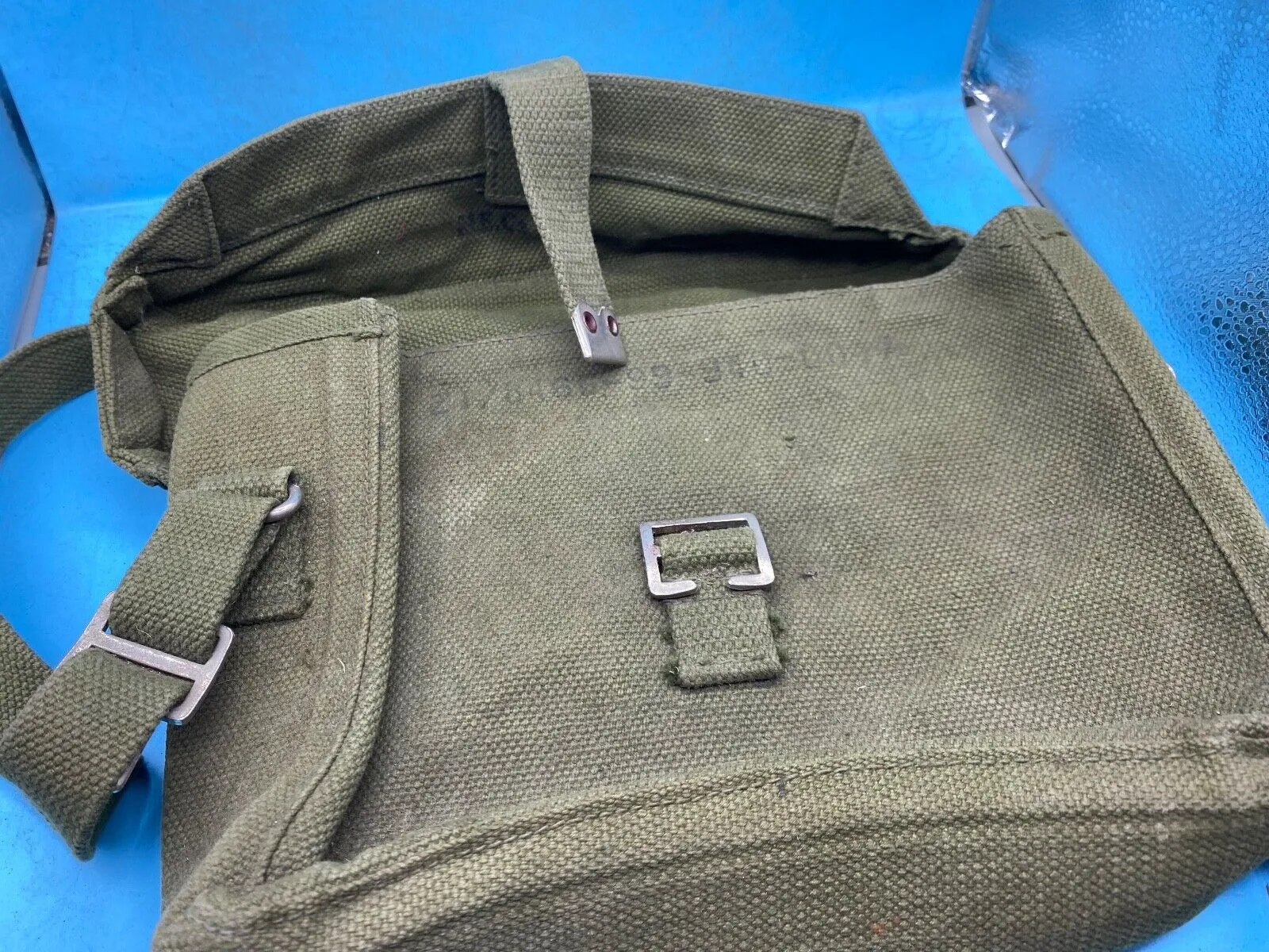 Original 37 Pattern British Army Signals Satchel - Post WW2